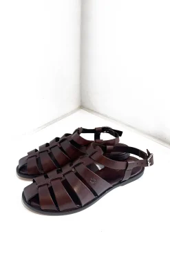 Pescador Sandal, Dark Brown