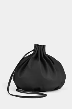 Pleated Balloon Bag 246, Black