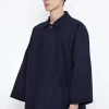 Pockets Short Coat, Navy