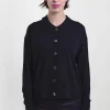 Polo Cardigan Light 110, Black
