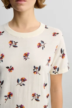 Printed Tee, Flower