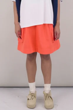 Prism Skirt, Coral Twill