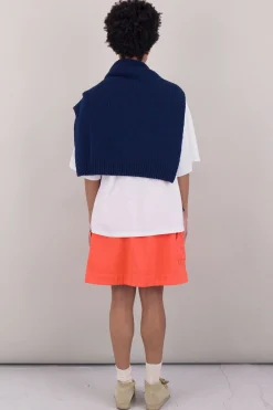 Prism Skirt, Coral Twill