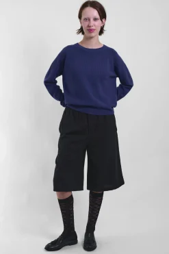 Roundneck Pullover 117, Ink Blue