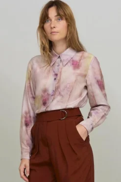 70's Shirt, Pink Print