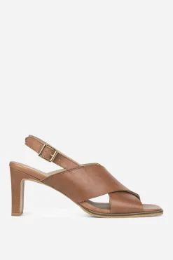 Sandal Thin Heel 5748, Tan