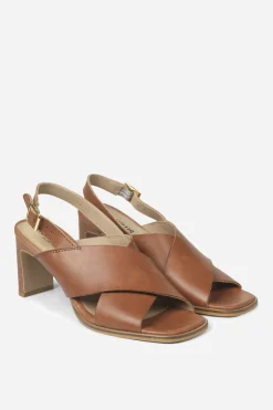 Sandal Thin Heel 5748, Tan