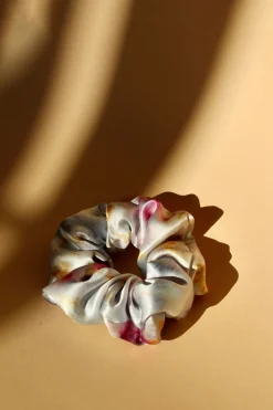 Scrunchie, Natural Satin