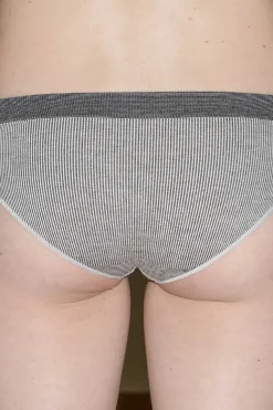 Seamless Bell Pants, Fine Striped