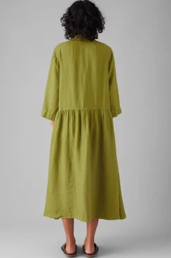 Shirt Dress, Olivine