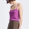 Sial Knit Cami, Fushia