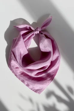 Silk Scarf M, Lavender