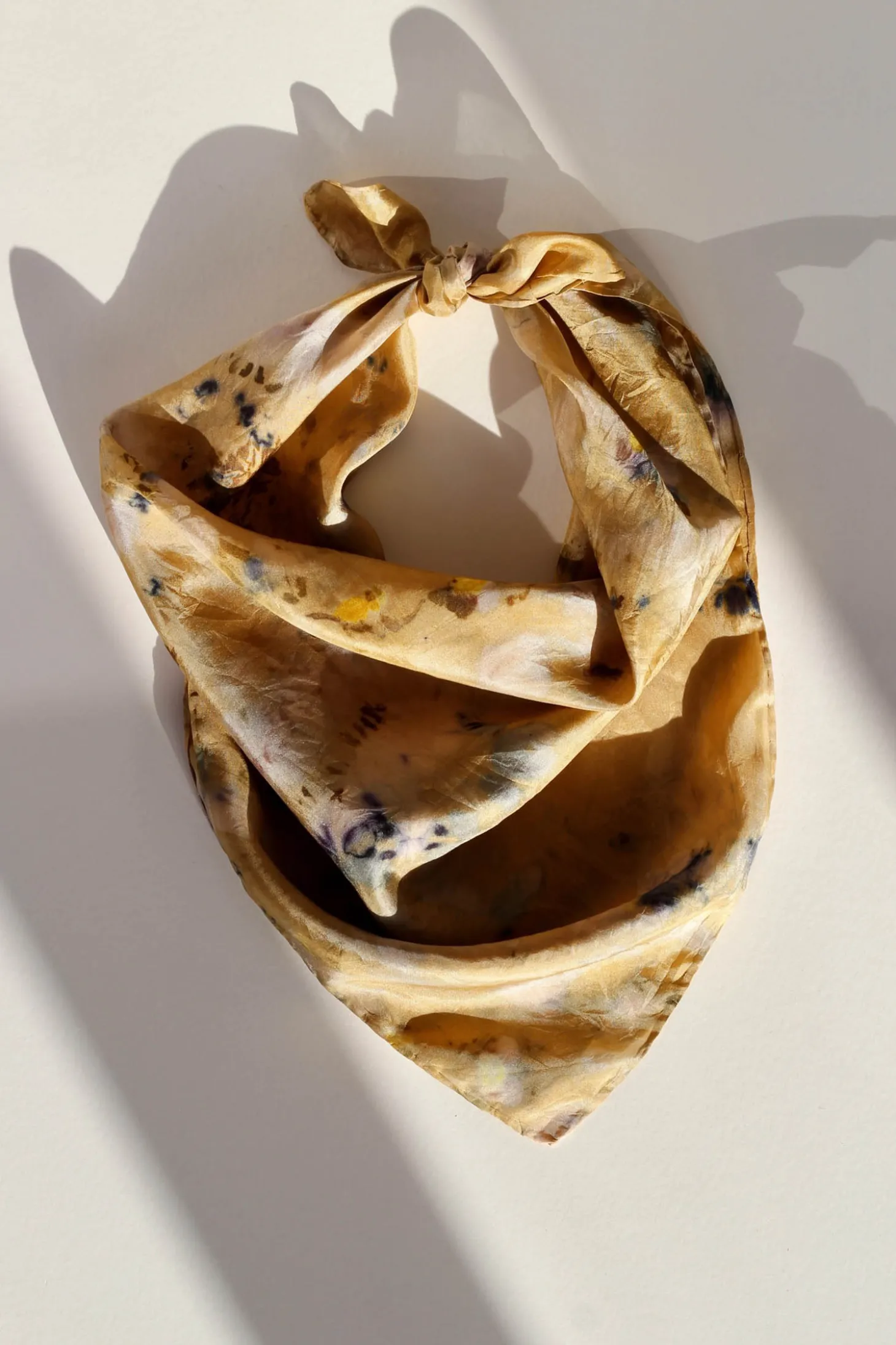 Silk Scarf S, Gold