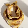 Silk Scarf S, Yellow