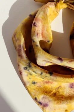 Silk Scarf S, Yellow