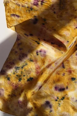 Silk Scarf S, Yellow