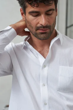 Simon Shirt, Crincle White