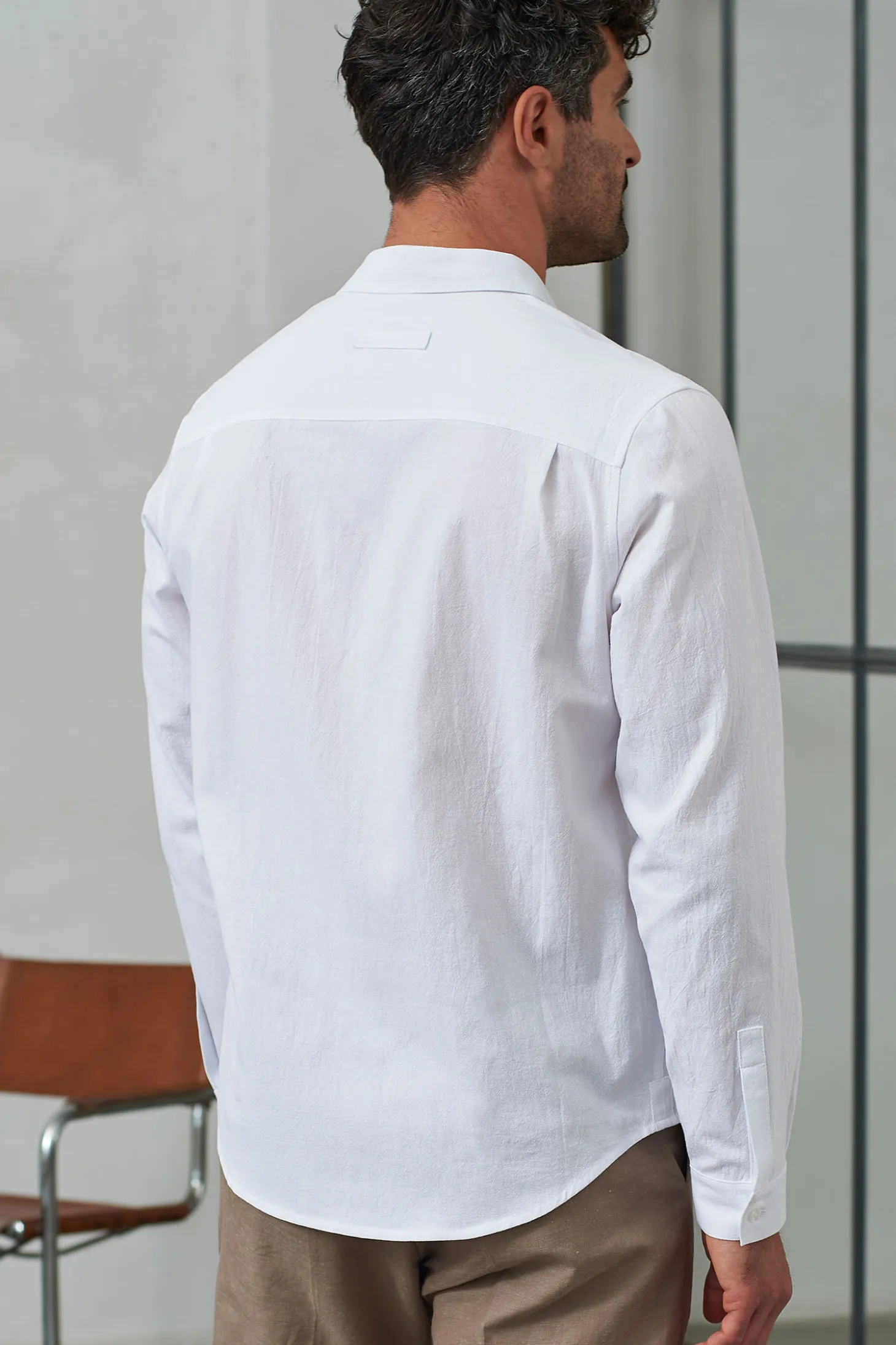 Simon Shirt, Crincle White