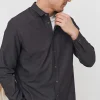 Simon Shirt Silk, Black