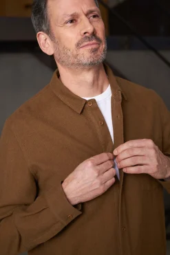 Simon Shirt, Tobacco Flannel