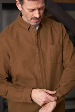 Simon Shirt, Tobacco Flannel