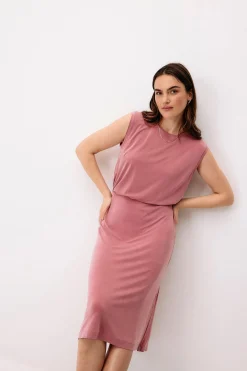 Sleeveless Top, Blush Rose