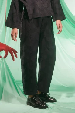 Split Pants, Black Octopus