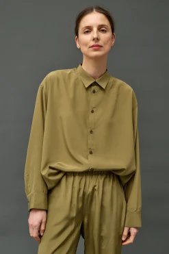 Stay Over Blouse, Mustard