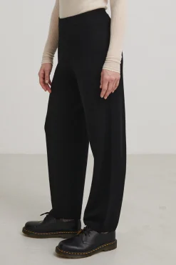 Straight Pants, Black