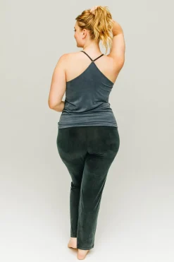 Strap Top, Midnight Blue