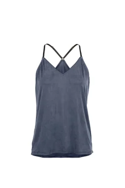 Strap Top, Midnight Blue