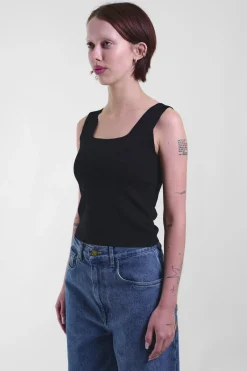 Tank Top Square 100, Black