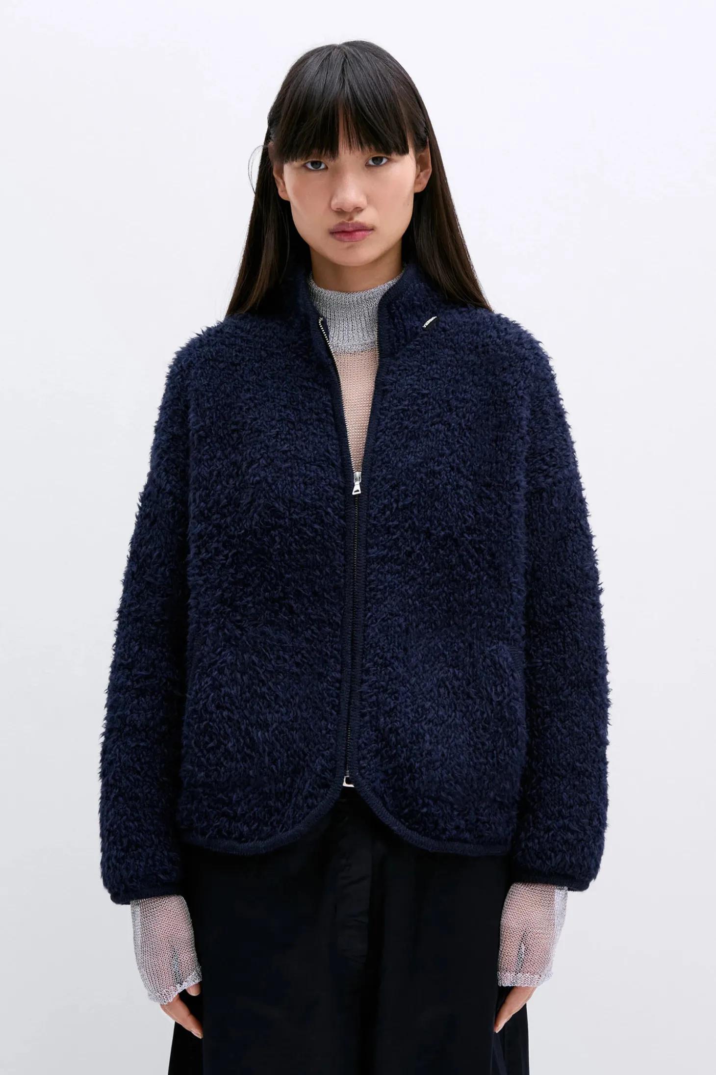 Teddy Jacket, Navy