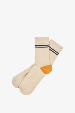 Tennis Socks, Ecru