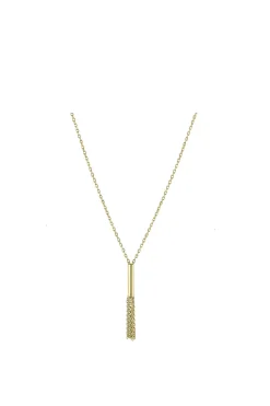Tube 18k G long Necklace