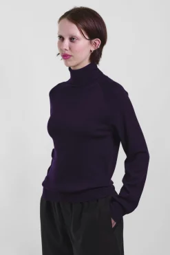 Turtle Raglan 122, Plum