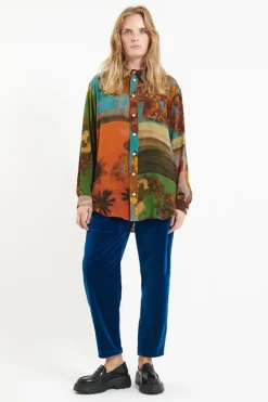 Unisex Shirt, Print Orange G