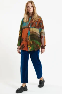 Unisex Shirt, Print Orange G