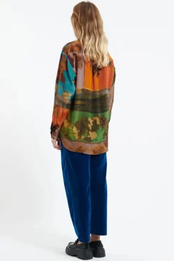 Unisex Shirt, Print Orange G