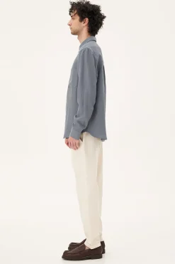 Valencia Shirt, Foggy Blue