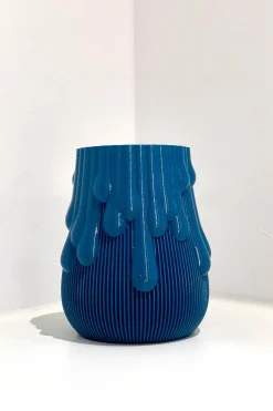 Vase 07, Dark Blue