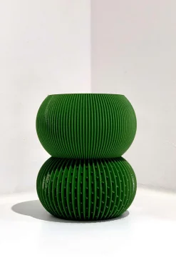 Vase 06, Dark Green
