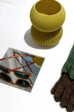 Vase 06, Olive Green