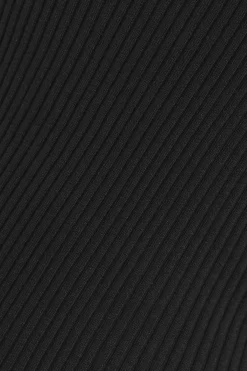 V-Neck Tank Rib Silco 150, Black