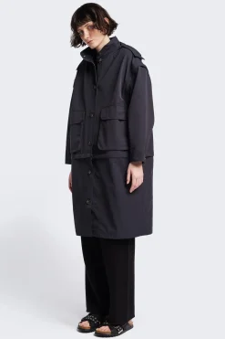 Vulcan Zip Coat, Black