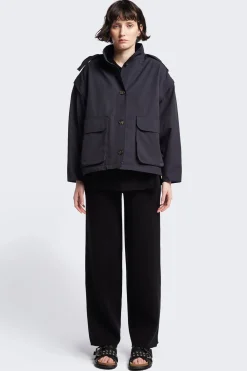 Vulcan Zip Coat, Black