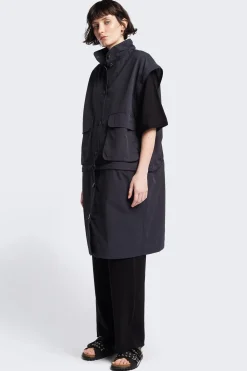 Vulcan Zip Coat, Black