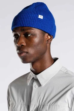 Watch Cap Wool/Cotton, Cobalt Blue