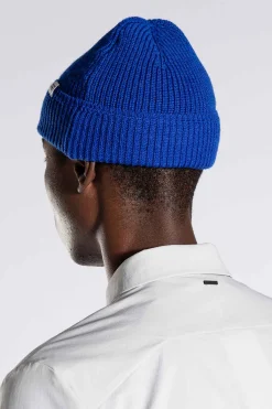 Watch Cap Wool/Cotton, Cobalt Blue
