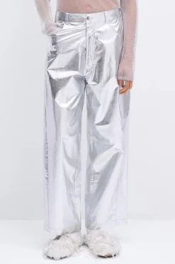 Wide Pants, Silver